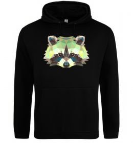 Чоловіча толстовка (худі) Єнот зелений