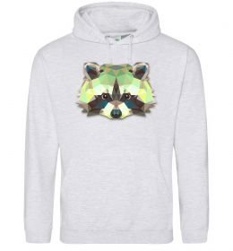 Женская толстовка (худи) Єнот зелений