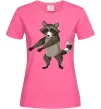 Женская футболка Єнот танцює Ярко-розовый Женская футболка Єнот танцює Ярко-розовый фото