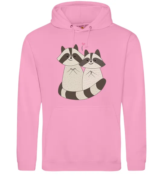 Мужская толстовка (худи) Два єноти Розовый фото