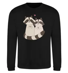 Свитшот Racoon Черный фото