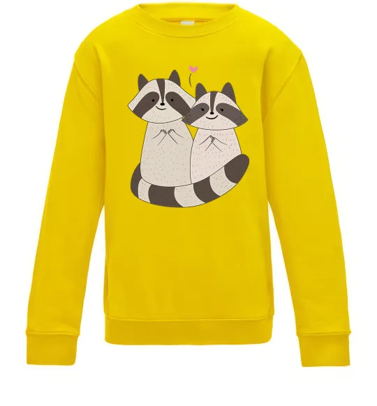 Детский Свитшот Два єноти Солнечно желтый фото