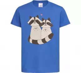 Детская футболка Єнот зелений Белый фото Детская футболка Єнот зелений Белый фото