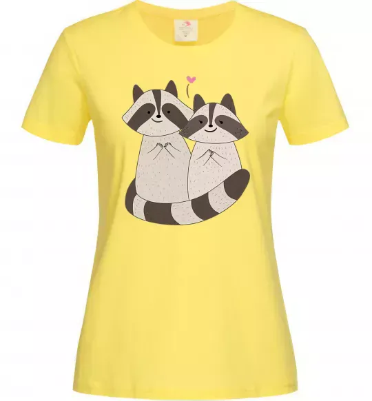 Жіноча футболка Два єноти Лимонний фото