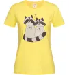 Жіноча футболка Два єноти Лимонний фото