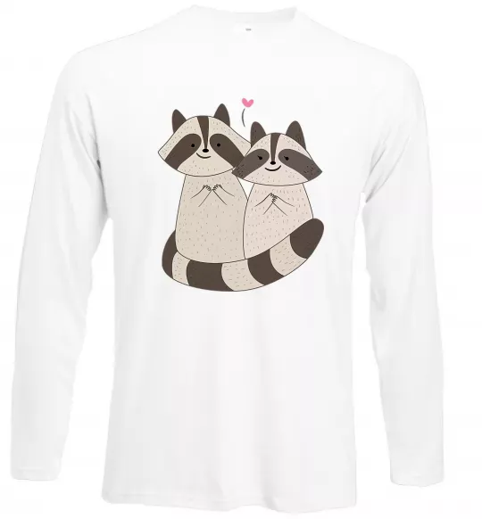 Лонгслив Два єноти Белый фото