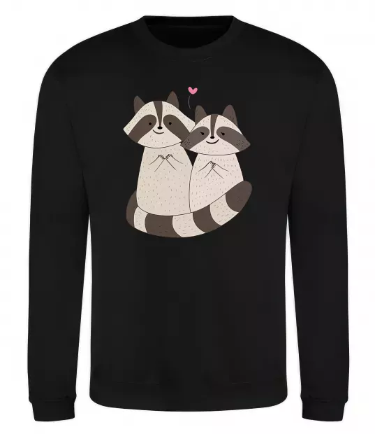 Світшот Два єноти Чорний фото