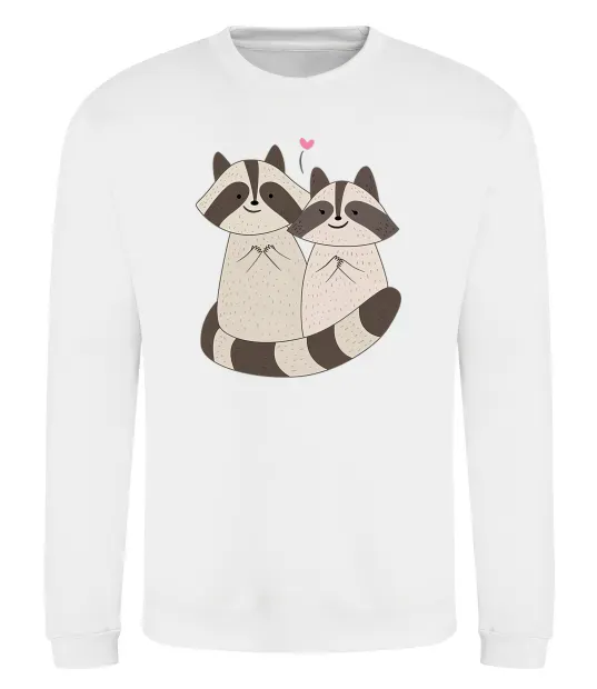 Світшот Два єноти Білий фото