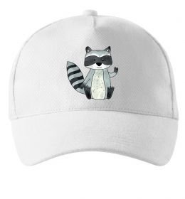 Кепка Say hi to racoon