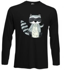 Лонгслив Say hi to racoon