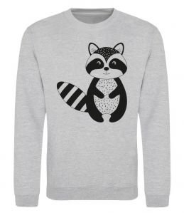 Світшот Маленький єнот чорний