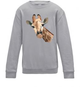 Дитячий світшот Жираф акварель Дитячий світшот Жираф акварель