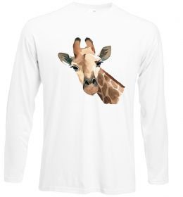 Лонгслив Жираф акварель