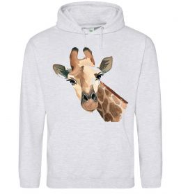 Жіноча толстовка (худі) Жираф акварель