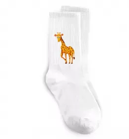 Носки Жираф посміхається Белый фото