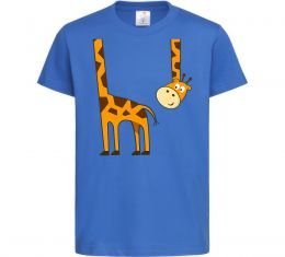 Детская футболка Жираф завис Детская футболка Жираф завис