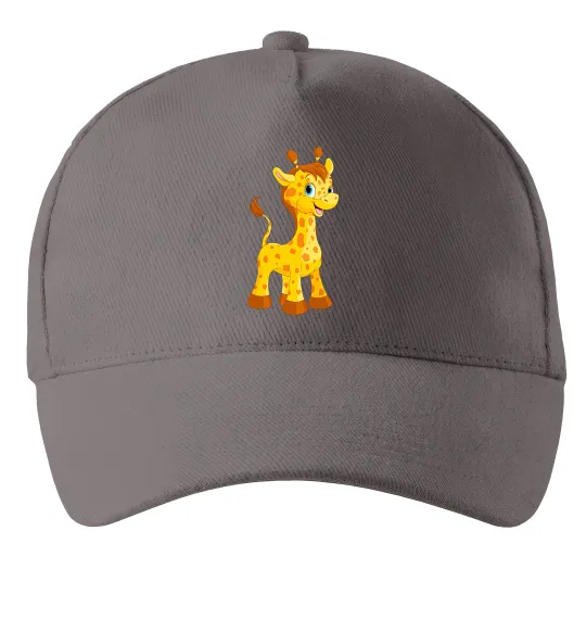 Кепка Маленька жирафа Серый фото