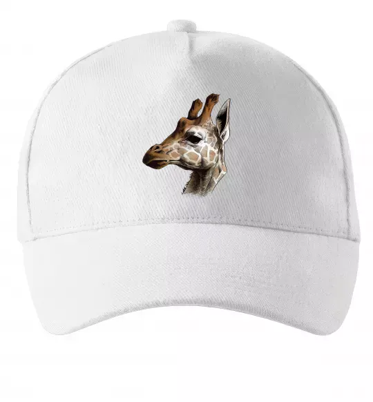 Кепка Жирафа олівцем Білий фото