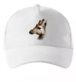 Кепка Жирафа олівцем Білий фото