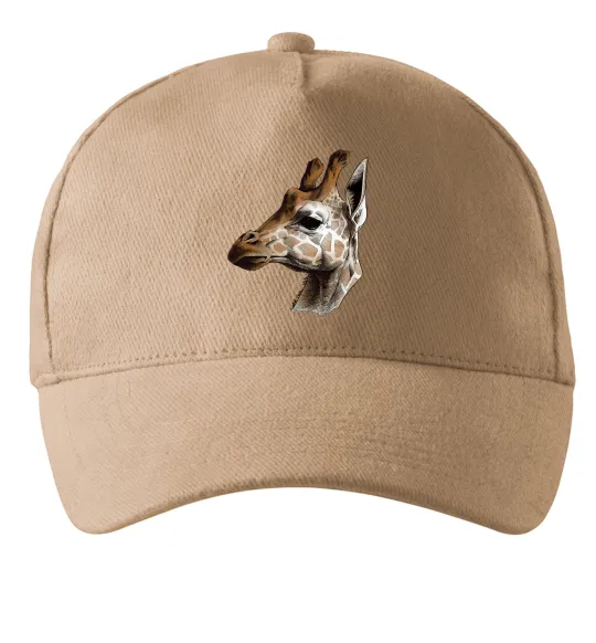 Кепка Жирафа олівцем Пісочний фото