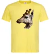 Чоловіча футболка Жирафа олівцем Лимонний Чоловіча футболка Жирафа олівцем Лимонний фото