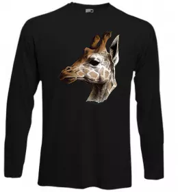 Лонгслив Маленька жирафа Белый фото