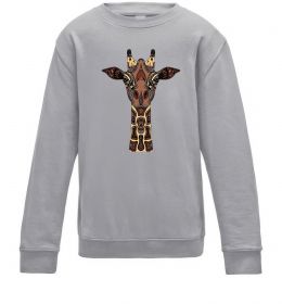 Дитячий світшот Жирафа в малюнках Дитячий світшот Жирафа в малюнках