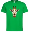 Чоловіча футболка Жирафа Зелений Чоловіча футболка Жирафа Зелений фото