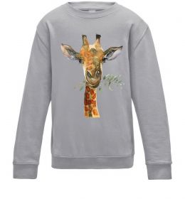 Дитячий світшот Жираф з гілкою