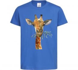 Дитяча футболка Жираф з гілкою