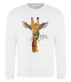 Свитшот Жираф з гілкою Белый Свитшот Жираф з гілкою Белый фото