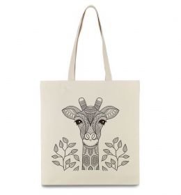 Эко-сумка Жирафа з карими очима Эко-сумка Жирафа з карими очима