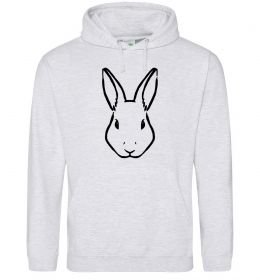 Чоловіча толстовка (худі) Голова зайчика