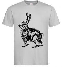Мужская футболка Кролик олівцем