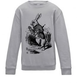 Дитячий світшот Кролик з годинником