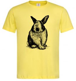 Чоловіча футболка Кролик кричить Чоловіча футболка Кролик кричить