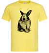 Чоловіча футболка Кролик кричить Лимонний Чоловіча футболка Кролик кричить Лимонний фото