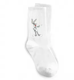 Носки Зайчик з ножем Белый фото