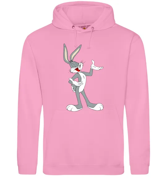 Жіноча толстовка (худі) Бакс Банні Рожевий фото