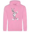 Жіноча толстовка (худі) Бакс Банні Рожевий фото
