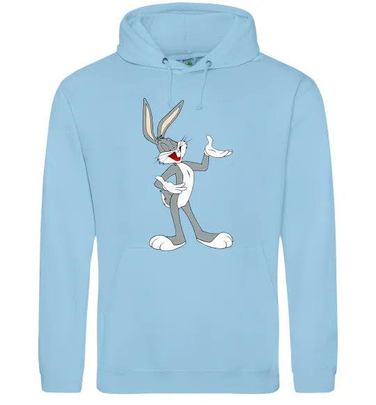 Жіноча толстовка (худі) Бакс Банні Блакитний фото