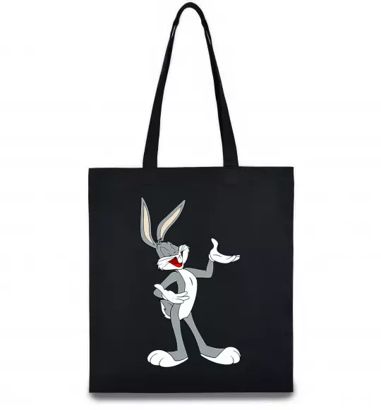 Эко-сумка Бакс Банні Черный фото