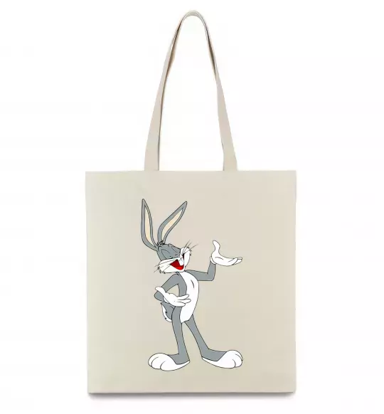 Эко-сумка Бакс Банні Бежевый фото