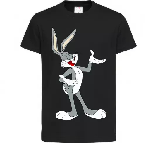 Детская футболка Бакс Банні Черный фото