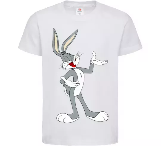 Детская футболка Бакс Банні Белый фото