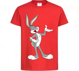 Детская футболка Бакс Банні Красный фото