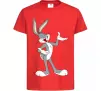 Детская футболка Бакс Банні Красный Детская футболка Бакс Банні Красный фото