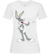 Жіноча футболка Бакс Банні Білий фото