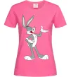 Жіноча футболка Бакс Банні Яскраво-рожевий фото