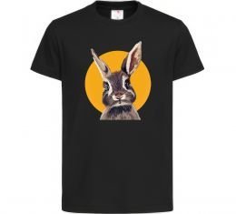 Детская футболка Кролик в жовтому кругу